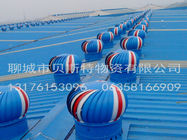Blue and white colored no power self driven roof extractor fans
