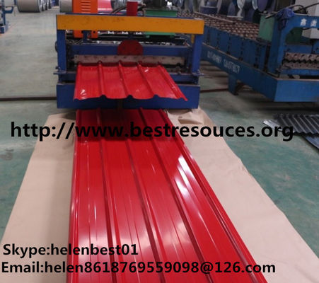 Good price 0.40mm*840mm*3000mm roof plate PPGI corrugated steel sheet online